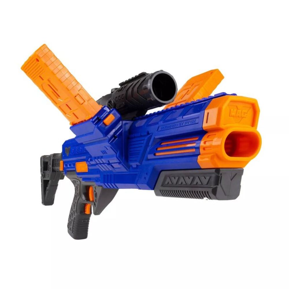 Dart Zone Motorized Vulcanator Double Magazine Dart Blaster - Picture 3 of 8